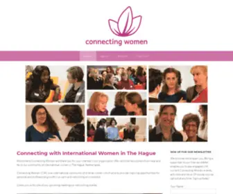 Connectingwomen.nl(Connecting Women) Screenshot