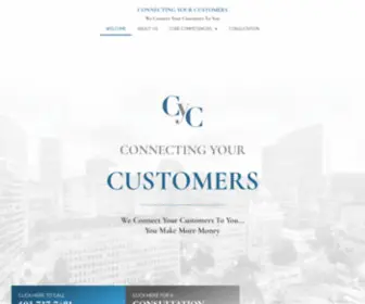 Connectingyourcustomers.com(Connecting Your Customers) Screenshot