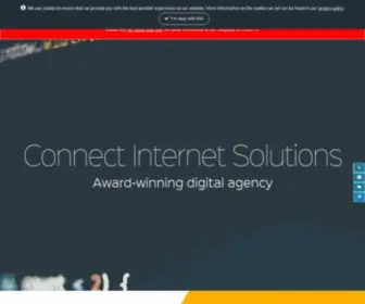 Connectinternetsolutions.com(Connect Internet Solutions Ltd) Screenshot