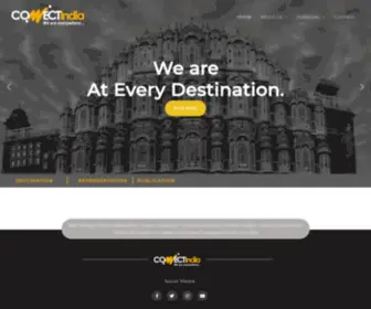 Connectintourism.com(Connect India) Screenshot
