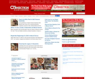 Connectionnewspapers.com(The Connection Newspapers) Screenshot