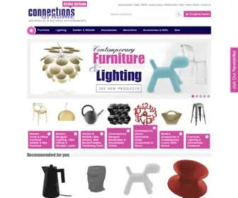 Connectionsathome.co.uk(Contemporary Furniture UK) Screenshot