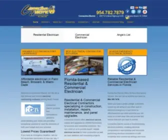 Connective-Electric.com(FL Residential & Commercial Electrician) Screenshot