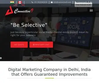 Connective9.com(Digital Marketing Agency & Social Media) Screenshot