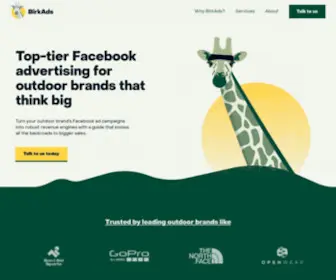 Connectiveads.com(Top-Tier Facebook and Instagram advertising for outdoor brands that think big) Screenshot