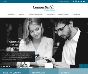 Connectivitywireless.com(In-Building Wireless Services) Screenshot