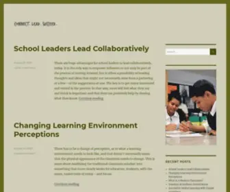 Connectleadsucceed.org(School Leaders Network) Screenshot