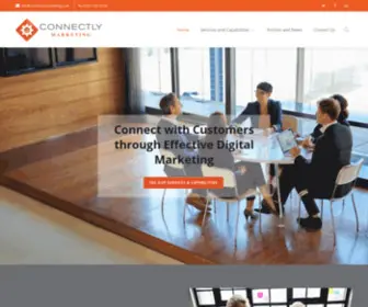 Connectlymarketing.com(Digital Marketing Services) Screenshot