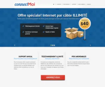 Connectmoi.ca(Unlimited High Speed Internet) Screenshot