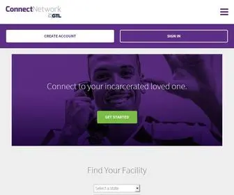 Connectnetwork.com(Connecting you with incarcerated loved ones) Screenshot