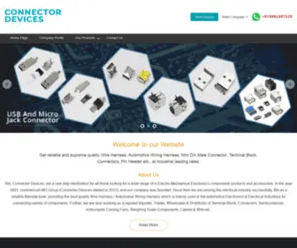 Connectordevice.co.in(CONNECTOR DEVICES PVT. LTD) Screenshot