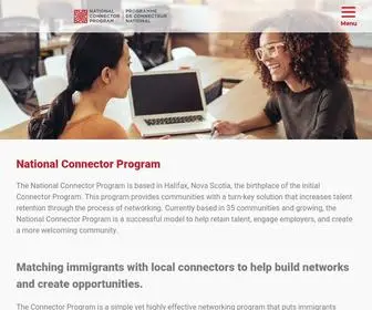 Connectorprogram.ca(The Connector Program) Screenshot