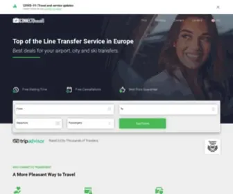 Connectotransfers.com(Airport transfers) Screenshot