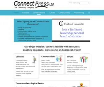 Connectpress.com(The Community Company) Screenshot