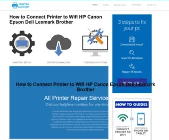 Connectprinterwifi.com(How to Connect Printer to Wifi) Screenshot