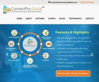 ConnectproGlobal.com(ConnectPro Global) Screenshot