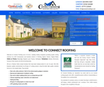 Connectroofing.co.uk(Roofing repairs and roof replacement in Chertsey) Screenshot