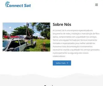 Connectsat.com.br(Soluções em fibra óptica) Screenshot