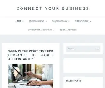 Connectscolumbus.com(Connect Your Business) Screenshot