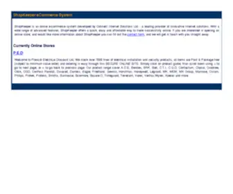 ConnectStores.com(ShopKeeper eCommerce System) Screenshot