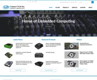 Connecttech.com(Connect Tech) Screenshot