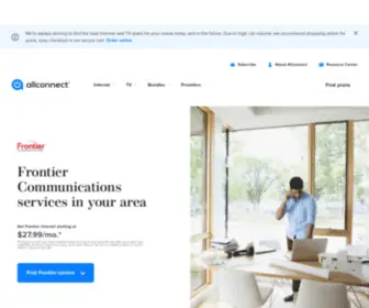 Connecttofrontier.com(Get Frontier Bundles) Screenshot