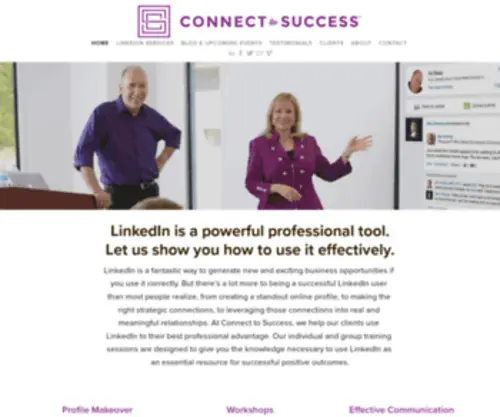 Connecttosuccess.biz(Connect to Success) Screenshot