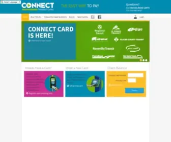 Connecttransitcard.com(Connect Card) Screenshot
