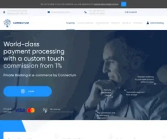 Connectum.eu(Acquiring) Screenshot