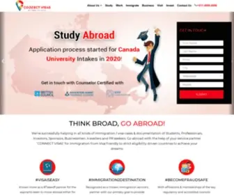 Connectvisas.com(Connectvisas) Screenshot