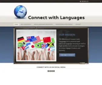 Connectwithlanguages.com(connectwithlanguages) Screenshot