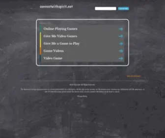 Connectwithspirit.net(Home Design Ideas) Screenshot