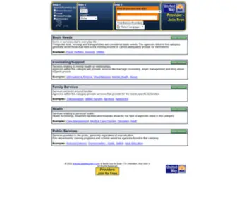 Connectyou.org(Social Service Agency Directory) Screenshot