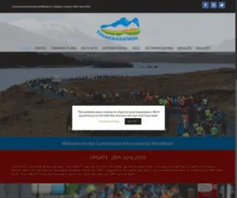 Connemarathon.com(Connemara Marathon) Screenshot