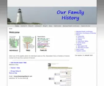 Connergenealogy.com(Connergenealogy) Screenshot