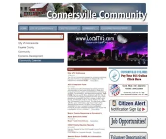 Connersvillecommunity.com(Connersville Community) Screenshot