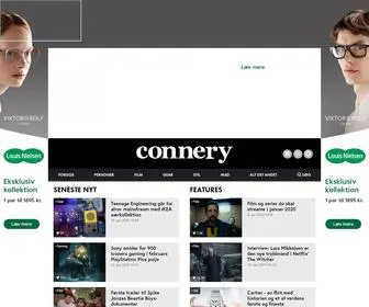 Connery.dk(Underholdning og livsstil online) Screenshot