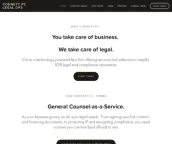 Connettpc.com(Connett PC Legal OPS) Screenshot