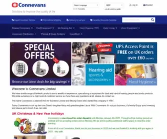 Connevans.co.uk(Home) Screenshot