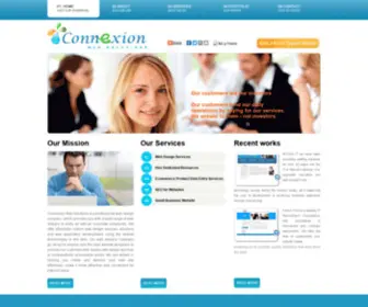 Connexionwebsolutions.com(Web design) Screenshot