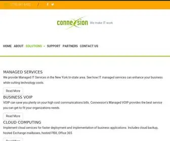 Connexsion.com(NYC Managed Services Provider) Screenshot