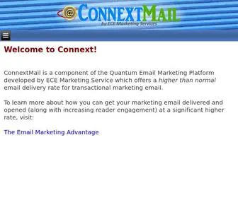 Connextmail.com(ConnextMail by ECE Marketing Services) Screenshot