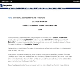Connextra.com(Genius Sports) Screenshot