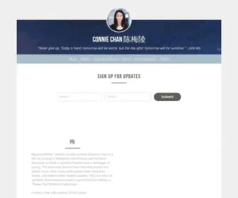 Conniechan.com(Connie Chan) Screenshot