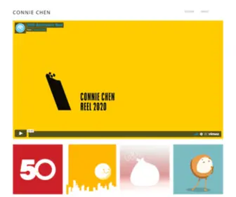 Conniechenart.com(Art of Connie Chen) Screenshot