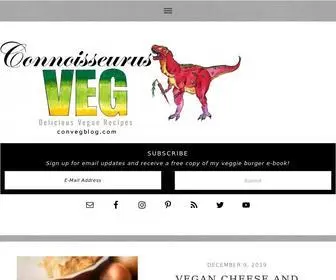 Connoisseurusveg.com(Delicious Vegetarian Recipes) Screenshot