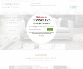 Connollysfurniture.com(Connolly's Furniture) Screenshot