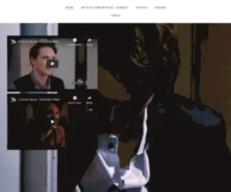 Connorbondactor.com(Actor, Irvine, Acting) Screenshot