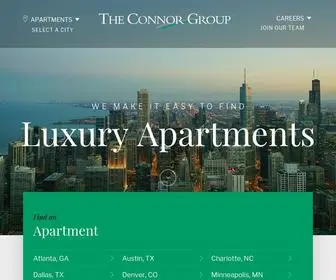 Connorgroup.com(The Connor Group) Screenshot