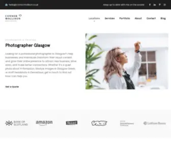 Connormollison.co.uk(Photographer Glasgow) Screenshot